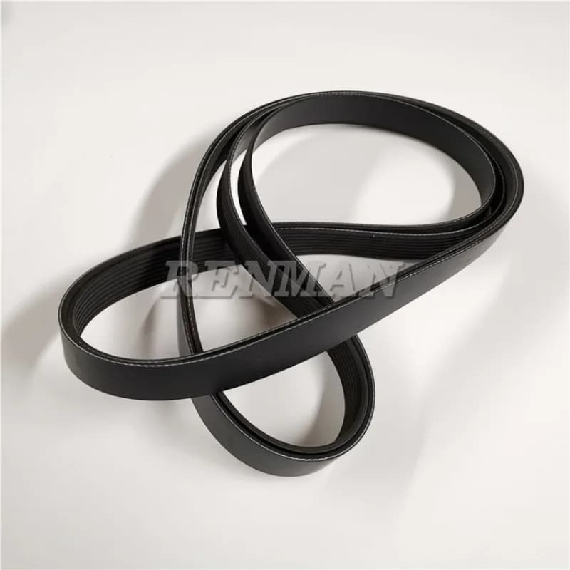 Cinghia della ventola per motore Cummins ISDE 5262265 8PK2130 per cinghia di macchine edili per camion Dongfeng