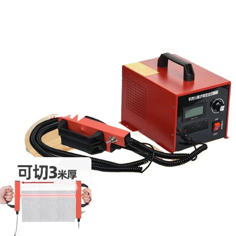 Wire cutter with arc heating, foam insulating cutter, cutting knife, pearl cotton