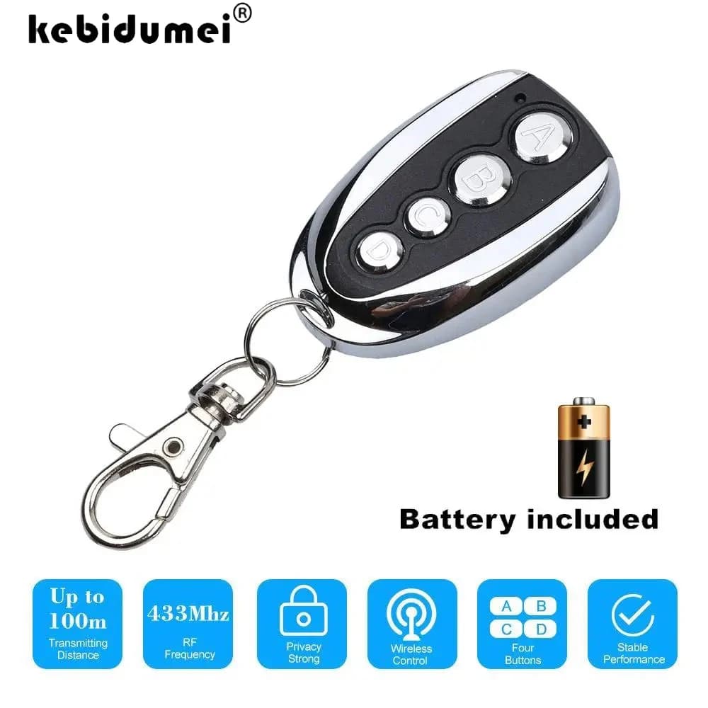 Telecomando RF 433MHz Clonatore Automatico con Funzione Duplicatore per Porte di Garage e Auto, Compatibile con Telecomandi CAME