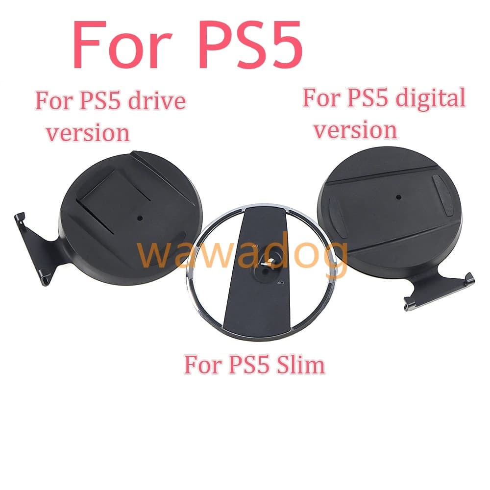 8 pezzi per supporto console PS5 sottile staffa verticale supporto base di raffreddamento per accessori Playstation 5 dischi/edizioni digitali