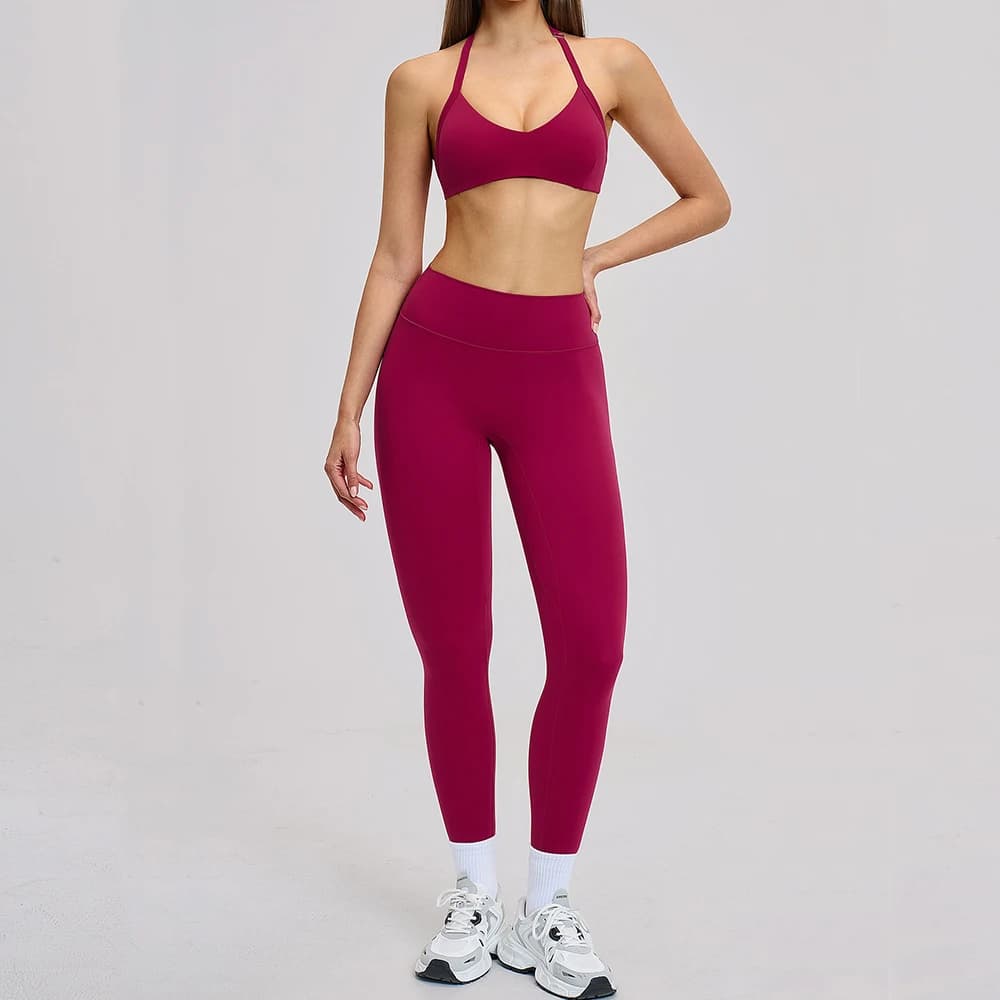 Women's suit 2 pieces, yoga set, gym clothing, fitness push-up set, workout leggings, sports bra, breathable sportswear, women's clothing
