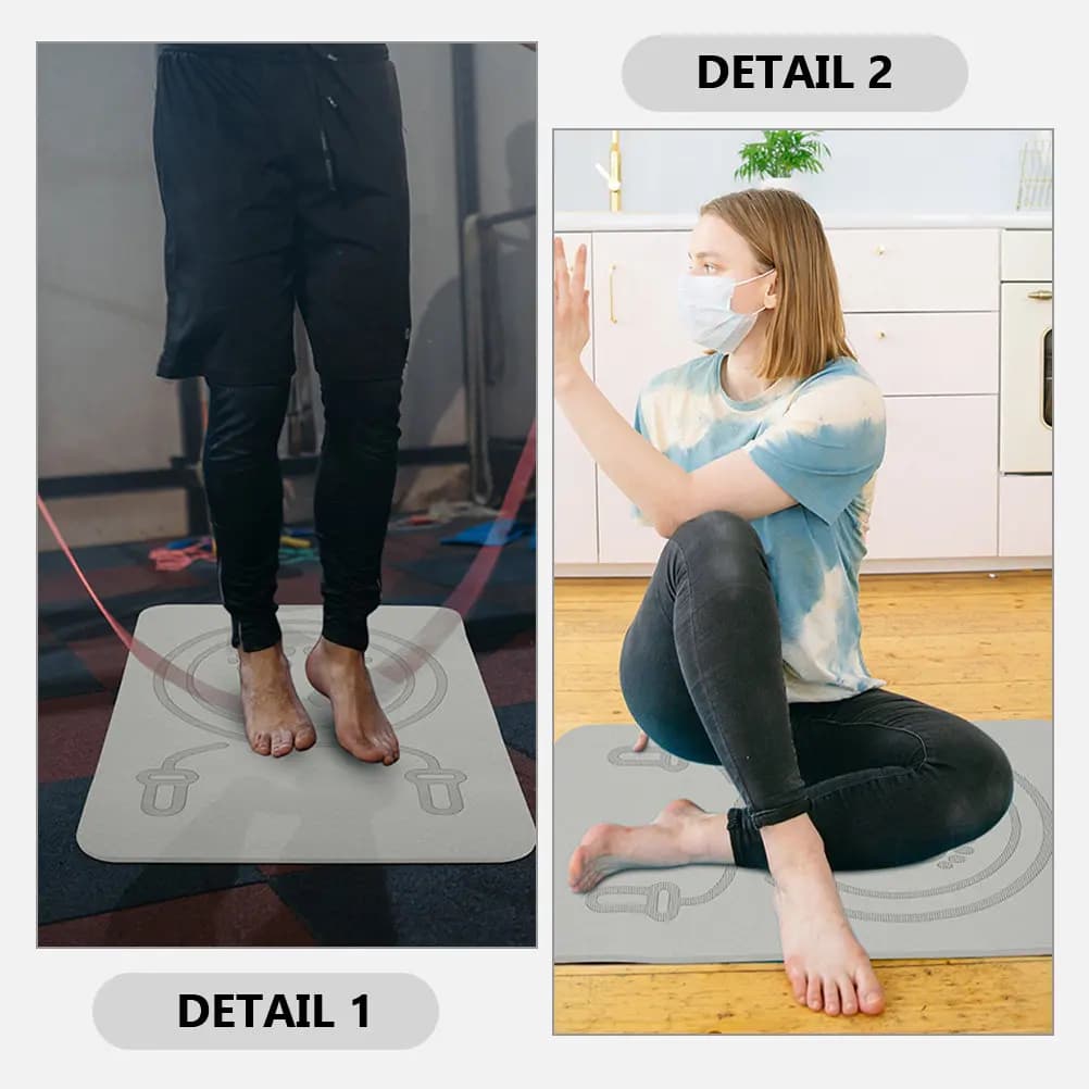 Multifunction Mat for Jumping to Corda 4mm, Anti-slip and Soundproof Surface for Home Gym, Yoga, Training, Fitness Portable