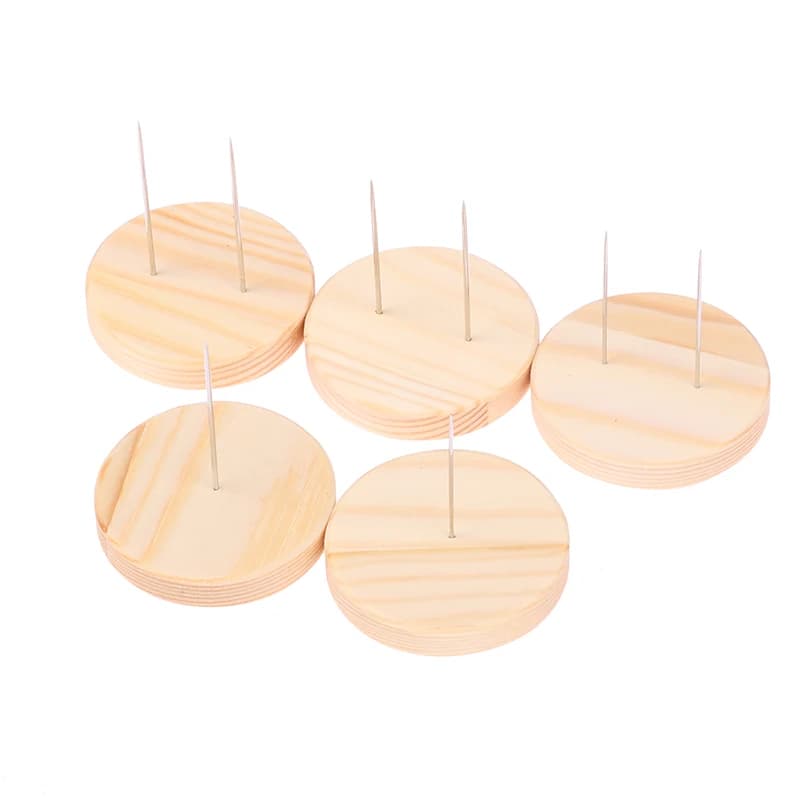 1 Pezzo Espositore per Bambole, Base Espositiva in Feltro per Artigianato e Argilla Polimerica, Base Espositiva per Bambole all'Uncinetto, Accessori Fai da Te