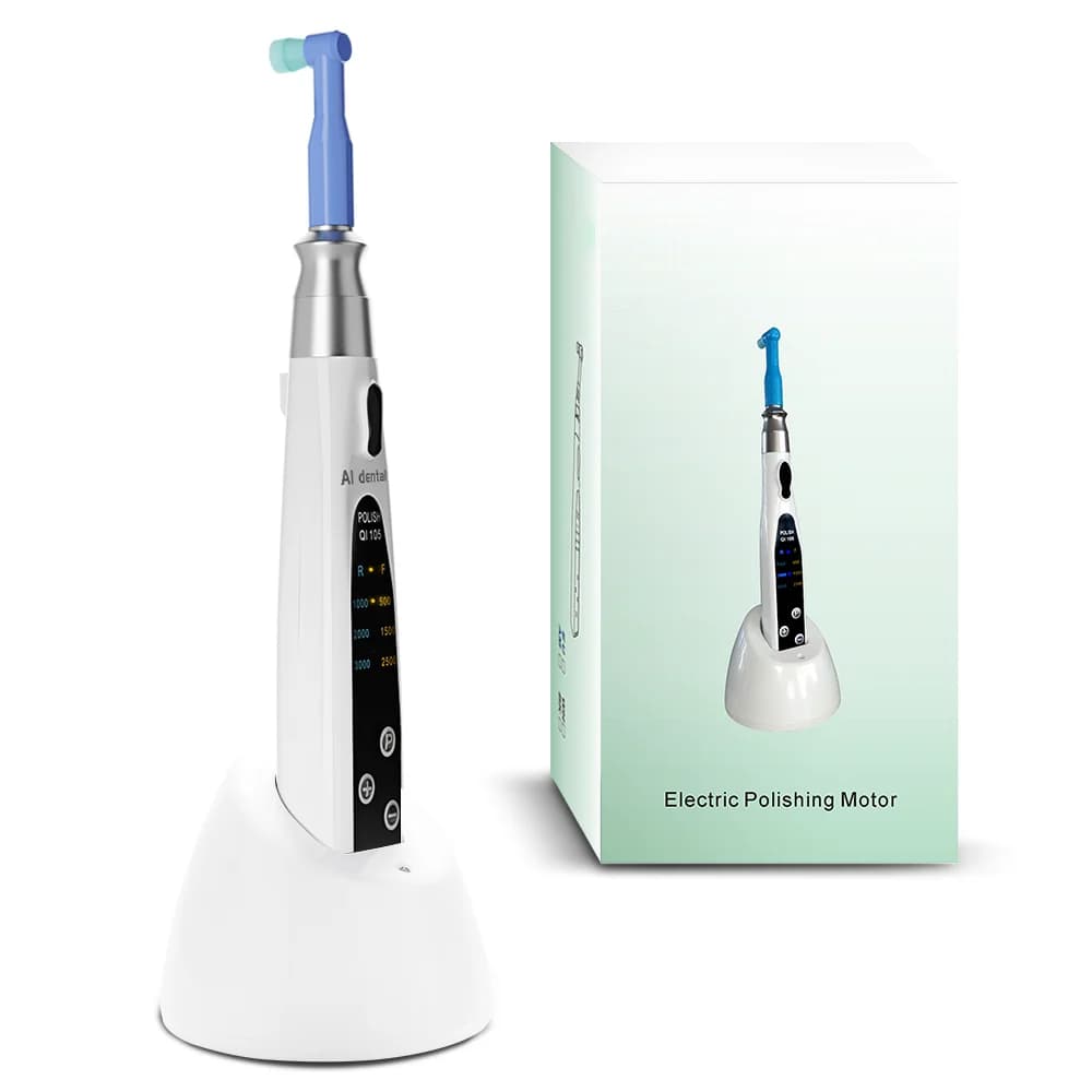 LED Dental Cleaning Engine AI 4:1 contra-angle/head detachable for straight profiles for teeth whitening oral hygiene