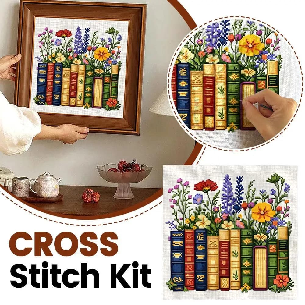 Cross Stitch Handmade Sewing Supplies Novice Cross Stitch Material Package Household Premium Materials Cozy Home Ornament Kit