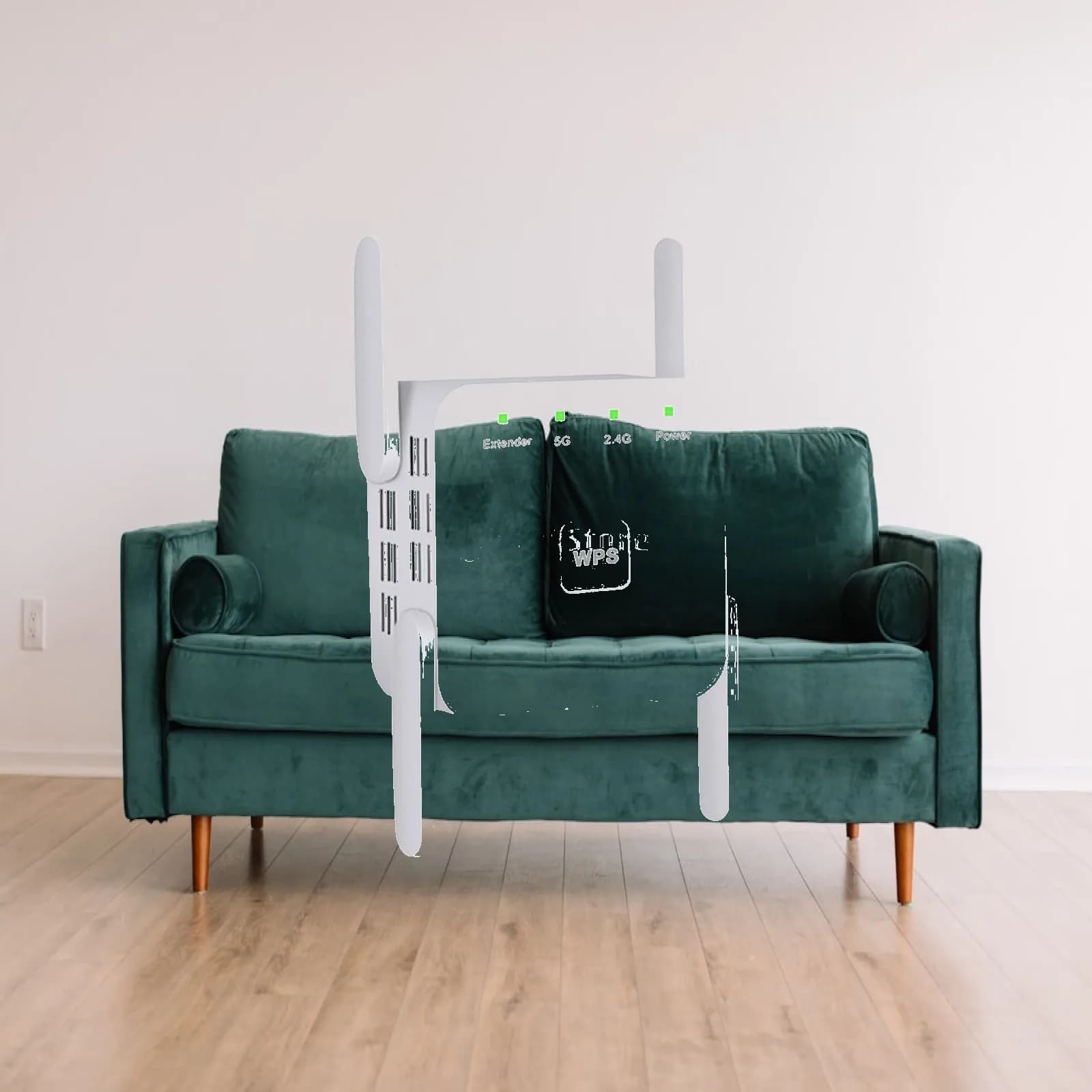 Wireless 1200mbps Wifi Repeater Signal Booster Dual Band Extender 4 Antenna for Smart Devices Connectivity