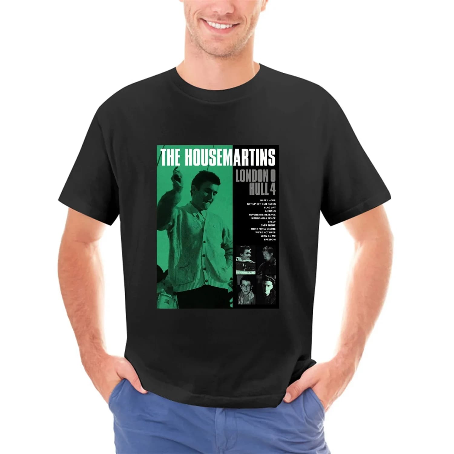 The housetins London 0 Hull 4 (1986) t-shirt