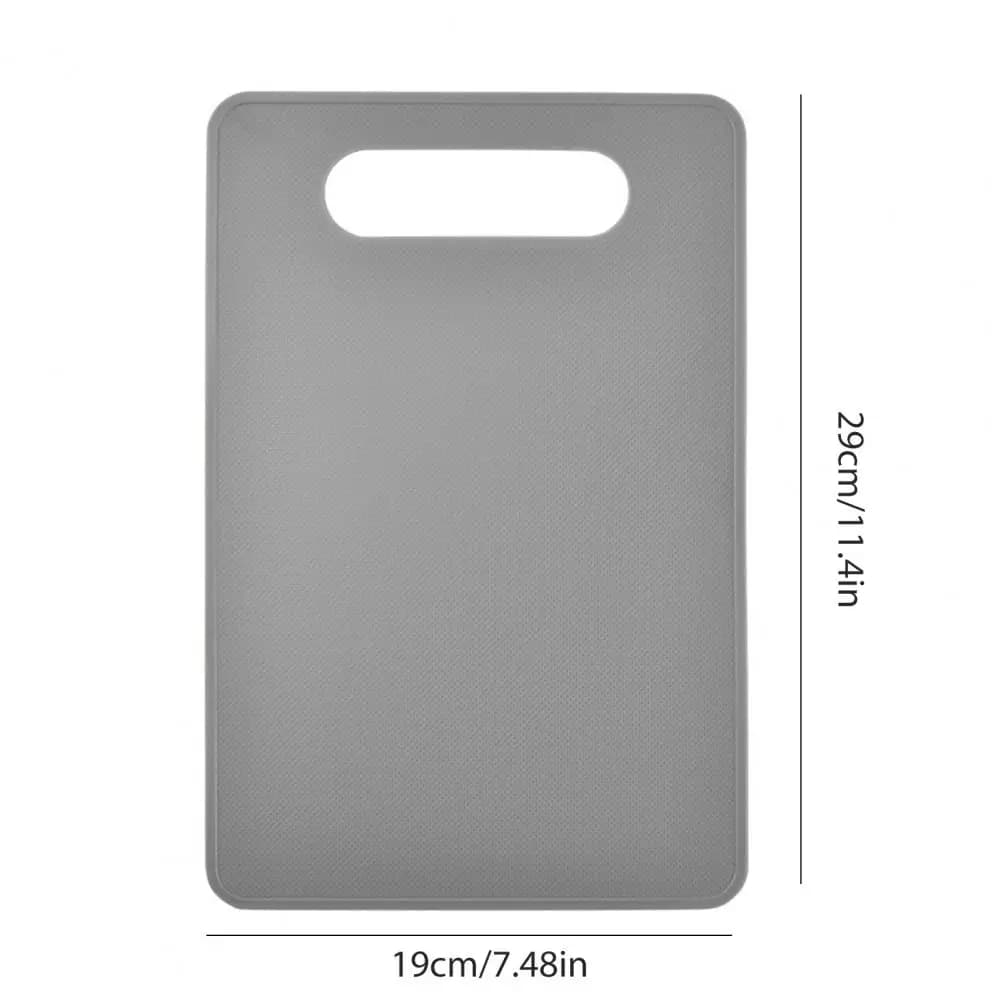 Non-slip Cutting Board Plastic Cutting Boards with Grooves Color-coded Mini Chopping Boards for Fruits Vegetables