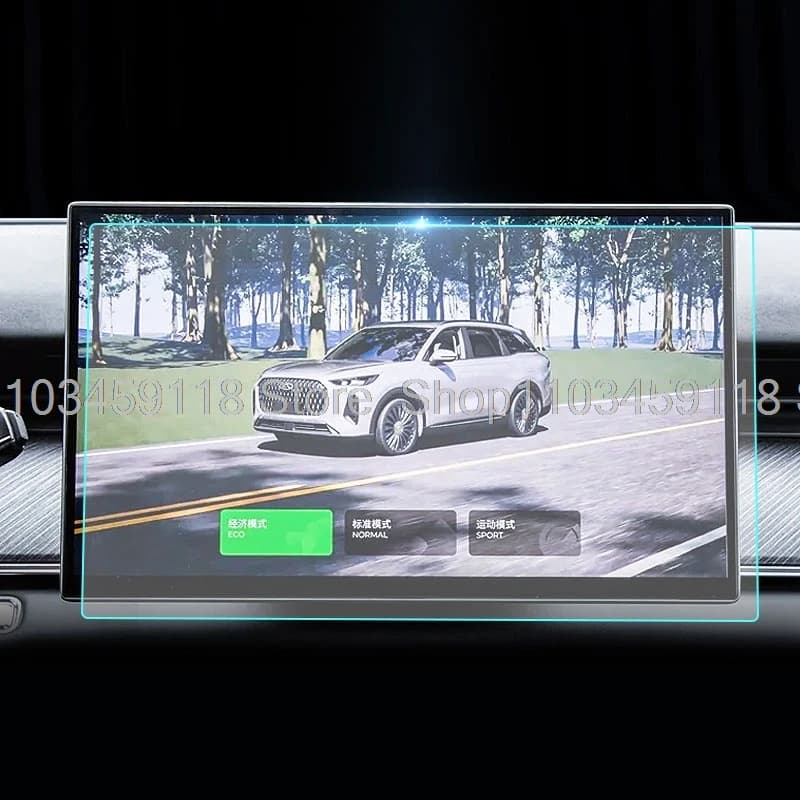 Screen protector Tempered glass For CHERY FULWIN T9 2024 2025 15.6 inch car Navigation infotainment anti-scratch accessories