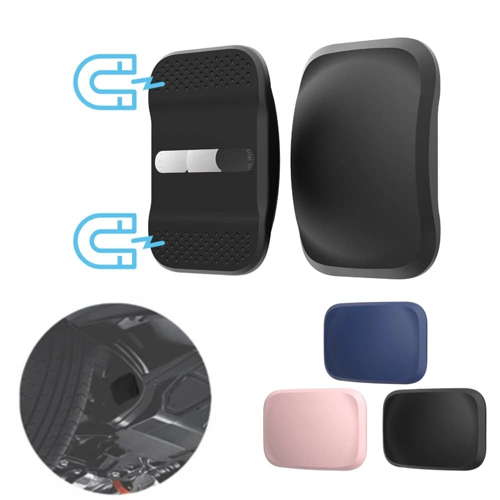Custodia protettiva magnetica in silicone Anti-smarrimento Magnete Adsorbimento Tracker Protezione Stabile Custodia impermeabile per AirTag