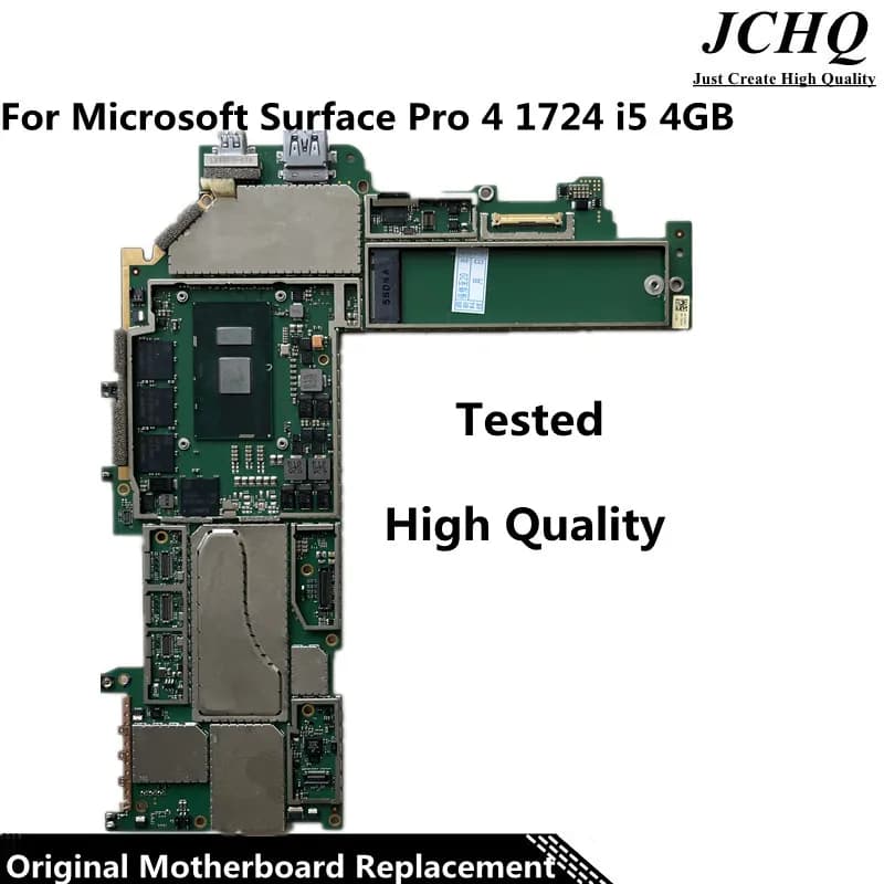 Original motherboard for Microsoft Surface Pro 4 1724 Tablet Laptop motherboard M3 i5 4G 8G I7 8G 16G