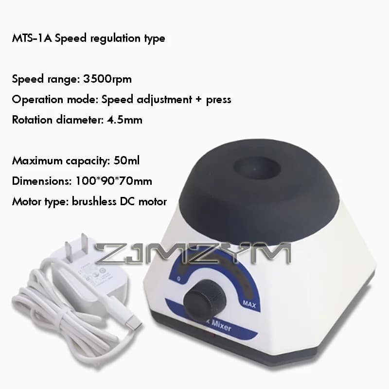 Miscelatore vortice a velocità costante/regolabile Oscillatore centrifugo per provette Frullatore infinitamente Dispositivi termostatici da laboratorio