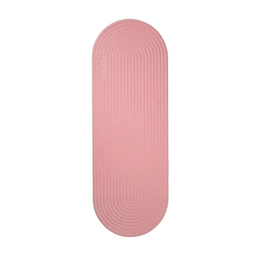 Home gym yoga mat: plush 10mm thick, soft black foam, sweat-absorbing travel-friendly for yoga, pilates, aerobics, fitness
