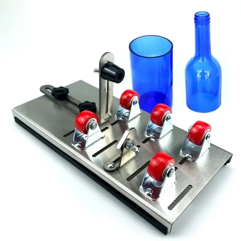 Tagliavetro professionale per il taglio di bottiglie Materiale in acciaio inossidabile Macchina per utensili da taglio fai-da-te Strumento per tagliare il vetro della birra del vino