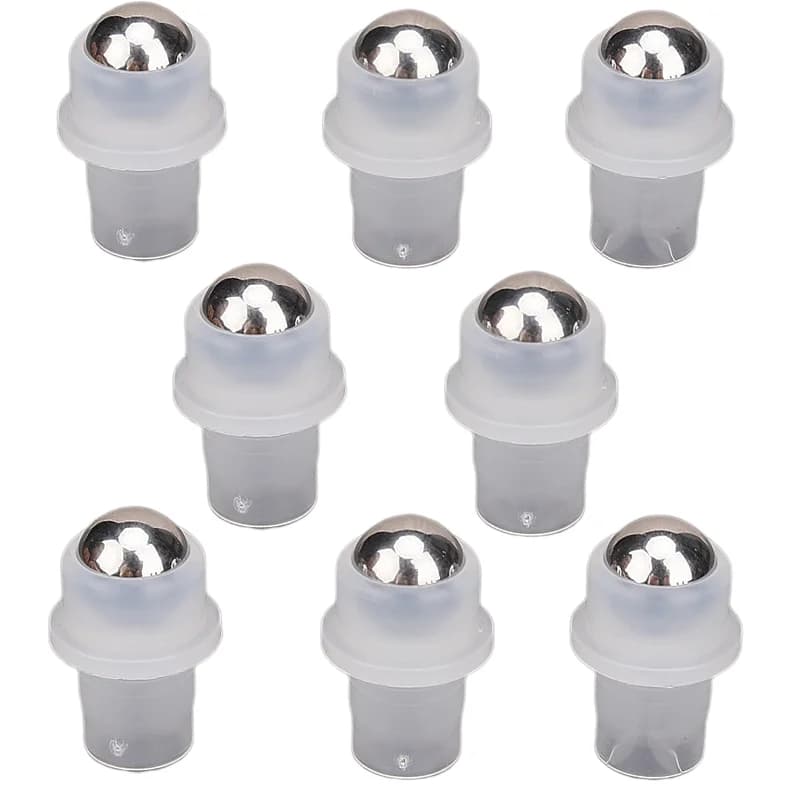 5/10 pezzi Sfere in acciaio inossidabile Accessori per roll on Bottiglia in vetro Sostituisce top a rulli per bottiglie Adatto al nostro standard 10 ml/5 ml