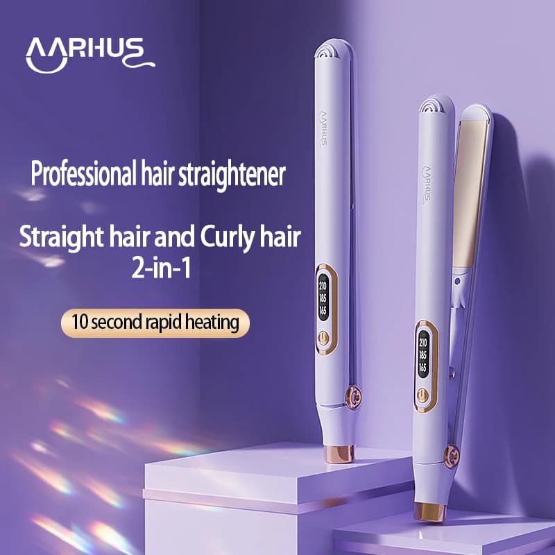 Professional Hair Plate Xiaomi, Haircutting Tool with Quick Heating, Iron Hairpins 2 in 1, Hairdresser Electrodomestic