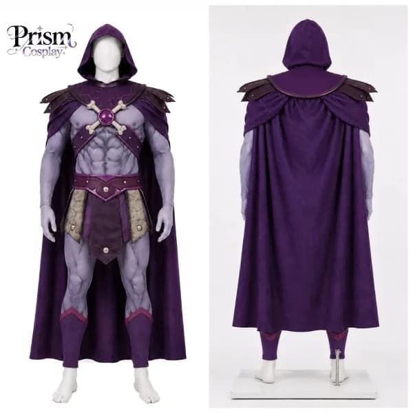 MOTU Keldor Skeletor Cosplay Costume Classic Full Set Halloween Role Play Outfit