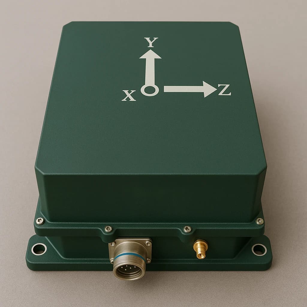 Precision Agriculture Guidance Navigation Unit Quartz Accelerometers RS422 Interface Fiber Optic Motion Position Sensors