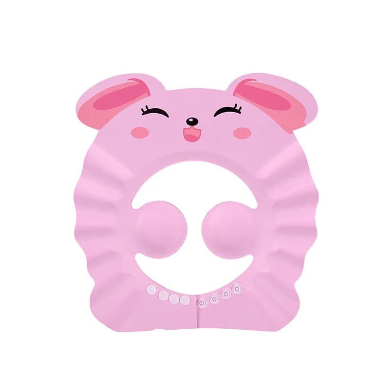 Adjustable Soft Hat for Children's Hair Wash, Ear Protection, Safe for Shampoo and Bathroom, Protective Cover for Head