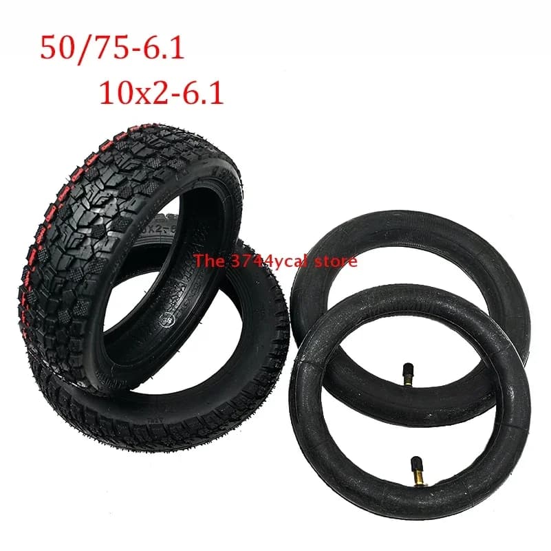 8.5 Inch 8 1/2x2 Tyre 10 10*2-6.1 Off Road For Xiaomi M365 PRO Electric Scooter 50/75-6.1 10x2-6.1 Wearproof Tire Part