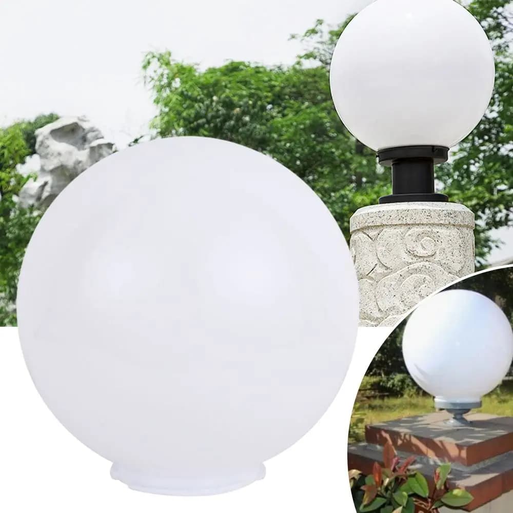 Paralume in acrilico bianco Paralumi globo latteo Lampada da sospensione Lampada da giardino Ristorante Decorazioni per la casa
