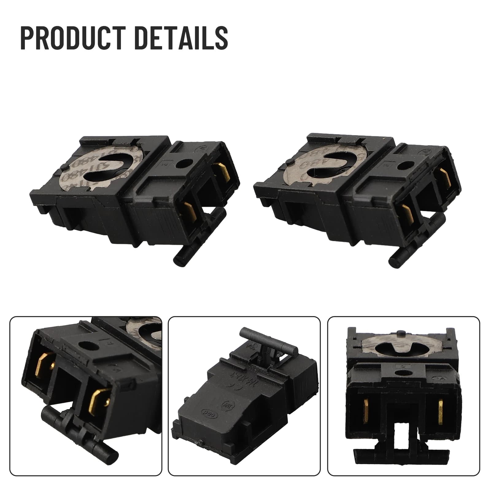 Kitchen Essential Dual Pack of Replacement Thermostats for Electric Kettles Featuring Simple Installation Process