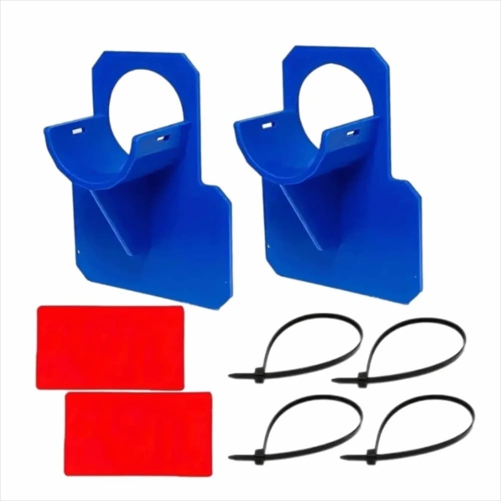 Durable Swimming Pool Pipe Holder Mount Easy To Install 30-38mm Pipe Diameter Pool Hose Support with Cable Tie Rust-Proof