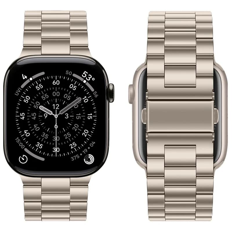 Cinturino classico in acciaio inossidabile per Apple Watch Ultra 3 2 49 45 41 40 46 42 44mm Bracciale in metallo per iWatch serie SE 11 10 9 8 7 6