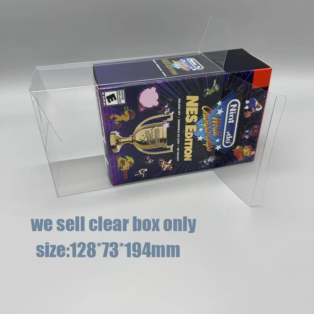 Custodia protettiva in plastica per scatola da gioco per SWITCH NS fcfamicom World Championships Edizione speciale per la versione UE USA
