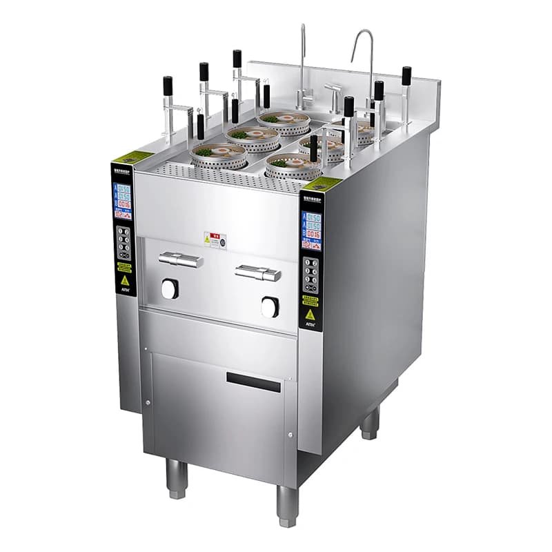 Grande Macchina Elettrica Commerciale per Bollire Pasta, Fornello Intelligente a Risparmio Energetico per Ramen e Noodle