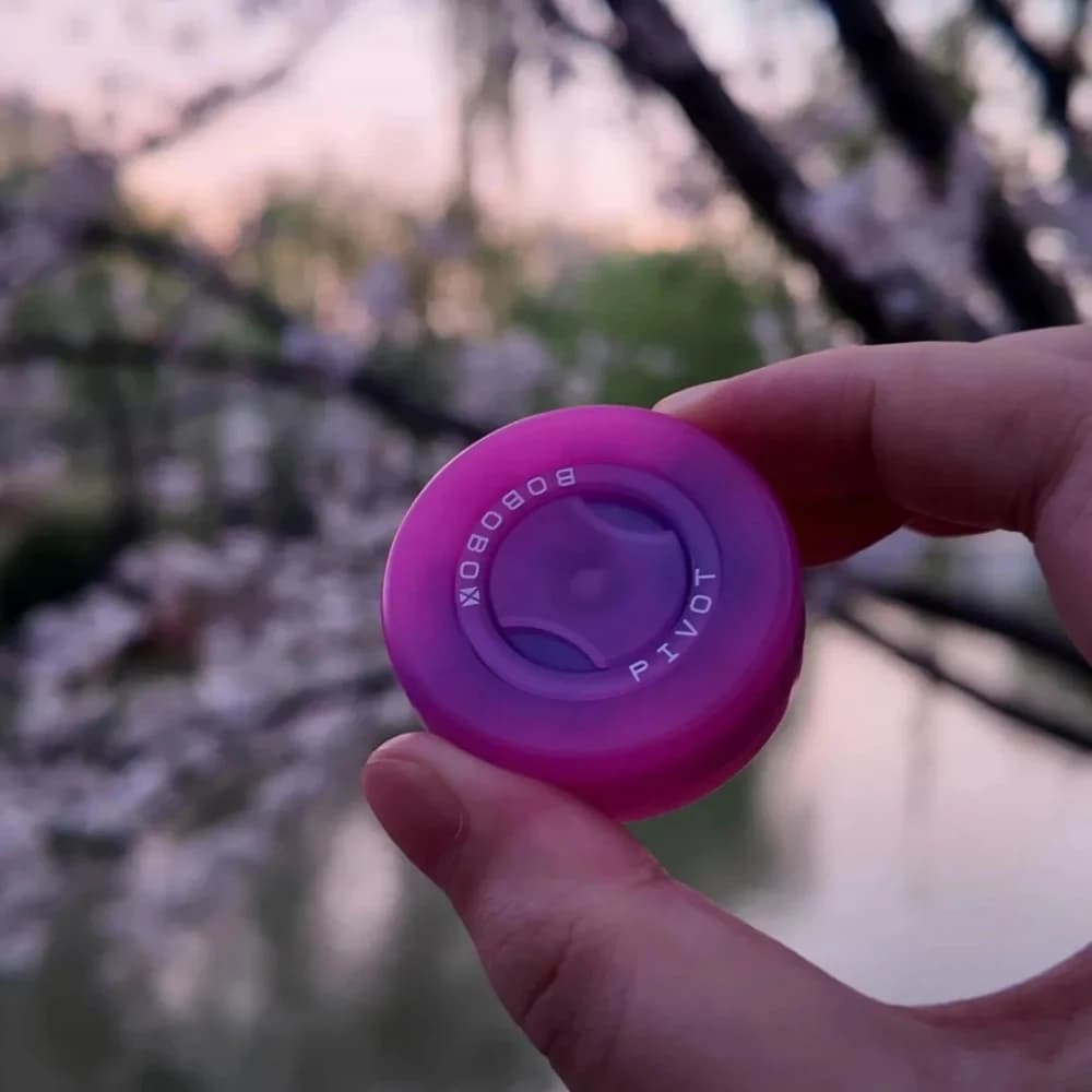 BOBOBOX EDC Thermochromic PIVOT Coin Mechanical ABS Fidget Slider Fidget Spinner Anxiety Relief Gadgets Fidget Toys