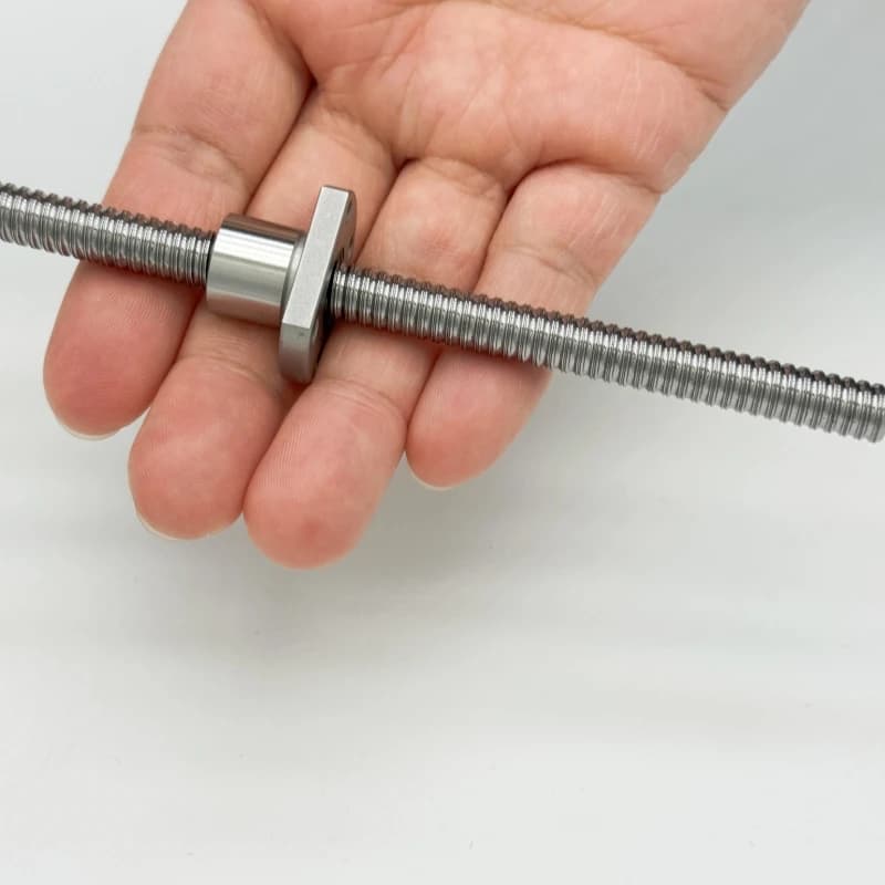 C5 Miniature Ball Screw SFK0802 0802 Length 100 150 200mm with SFK Ball Nut 3D Printer
