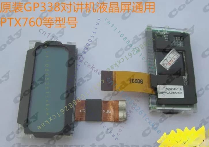 1Pc Original LCD Display Screen For Motorola GP338 PTX760 Walkie Talkie Replacement Screen