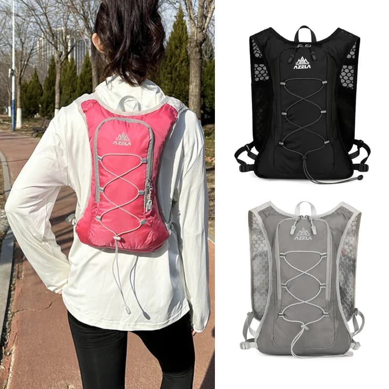 Running water vest light backpack Insulated backpack Portable water bag - for hiking Trail Running Cycling Marathon