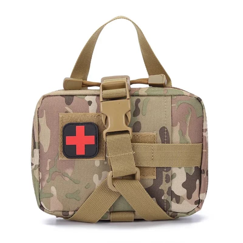 Custodia medica tattica Molle EMT Borsa per attrezzi IFAK EDC Viaggio Escursionismo all'aperto Caccia Kit di pronto soccorso di sopravvivenza di emergenza Marsupio