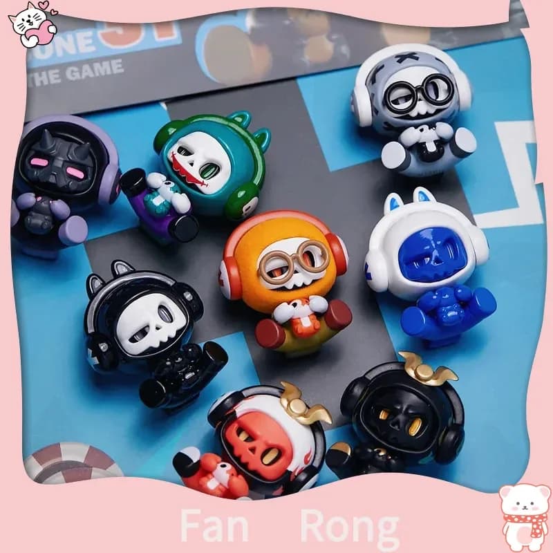 Official New Baby MR.BONE Mini Blind Box, Skeleton Designer Art Toy Collectible Figure Desktop Decor Gift