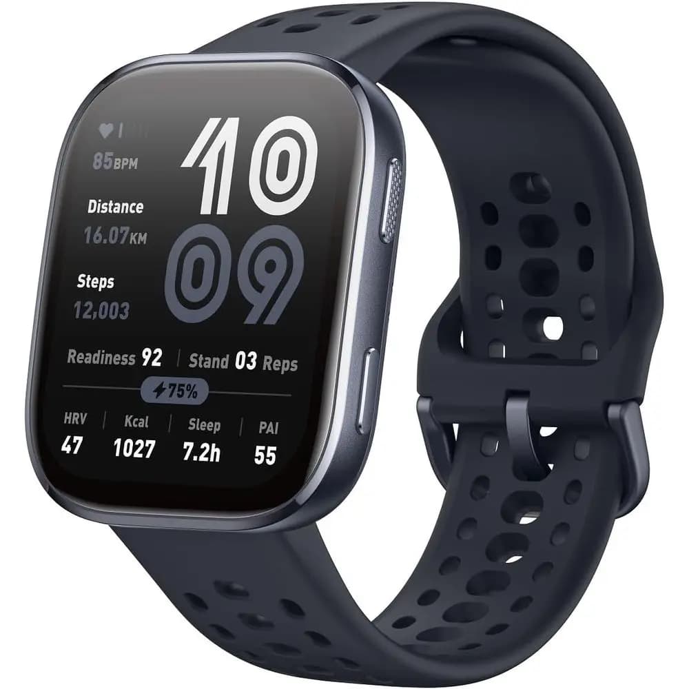 Amazfit Bip 6 Smart Watch 46 mm, batteria da 14 giorni, display AMOLED da 1,97", GPS e mappe gratuite, AI, chiamate e testo Bluetooth, salute, fitness