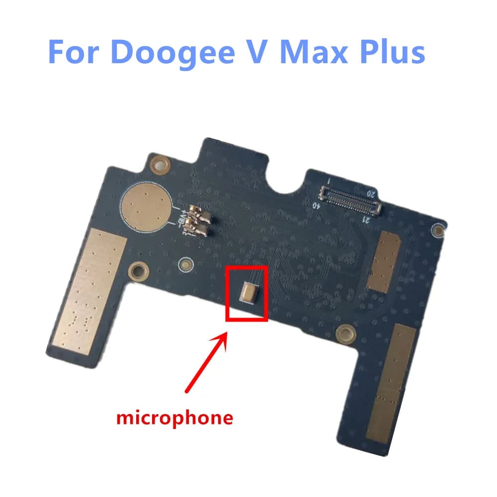 Nuovo per Doogee V MAX PLUS: Scheda USB con Connettore di Ricarica e Microfono per Smartphone, Accessori di Ricambio
