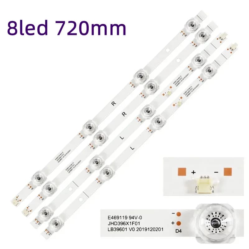 1/5/10 kit LED Backlight Strip For HISENSE 40A4HV 40H5500G 40H5G 40AE5000F 40A5600FTUK LB39601 V0 JHD396X1F01-TXL1
