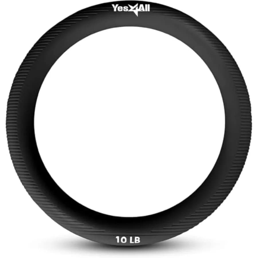 Anello Ponderato da 10 libbre per Yoga, Esercizi Aerobici, Fitness Domestico e Allenamento Core