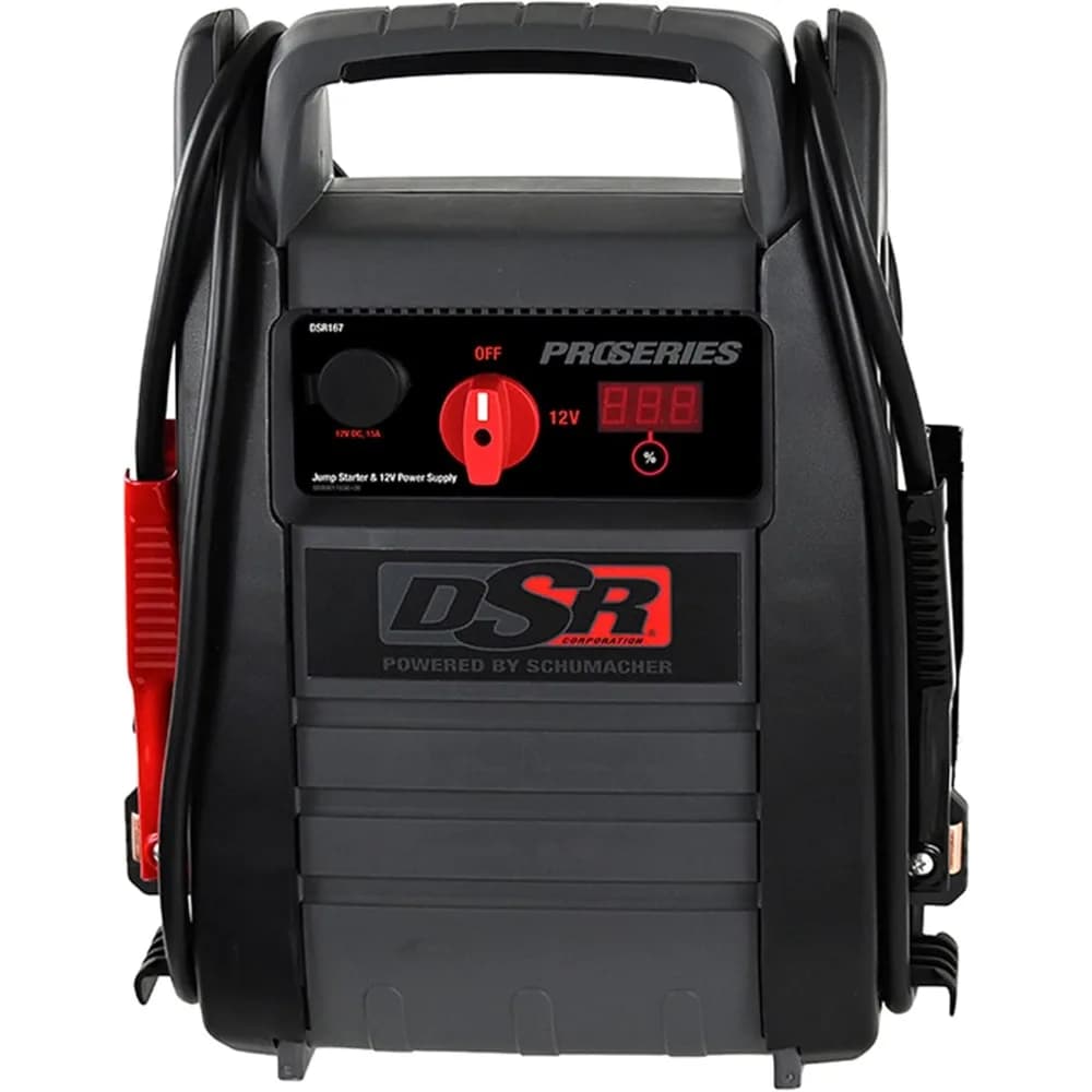 Schumacher Electric DSR ProSeries DSR167 Jump Starter, inverter e centrale elettrica portatile con prese CA, 12 V CC e USB