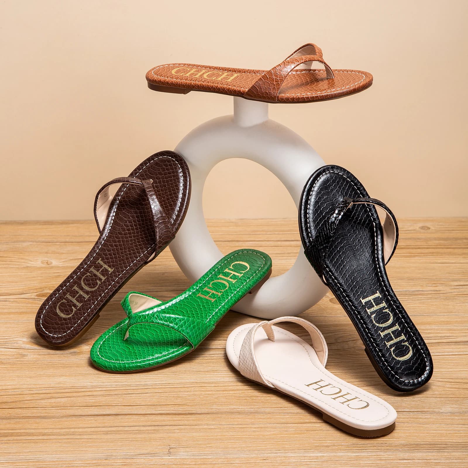 Fashionable Summer Women's Slippers with Design Solid Color Infractioned by Simple and Versatile Woman of Great Invoice