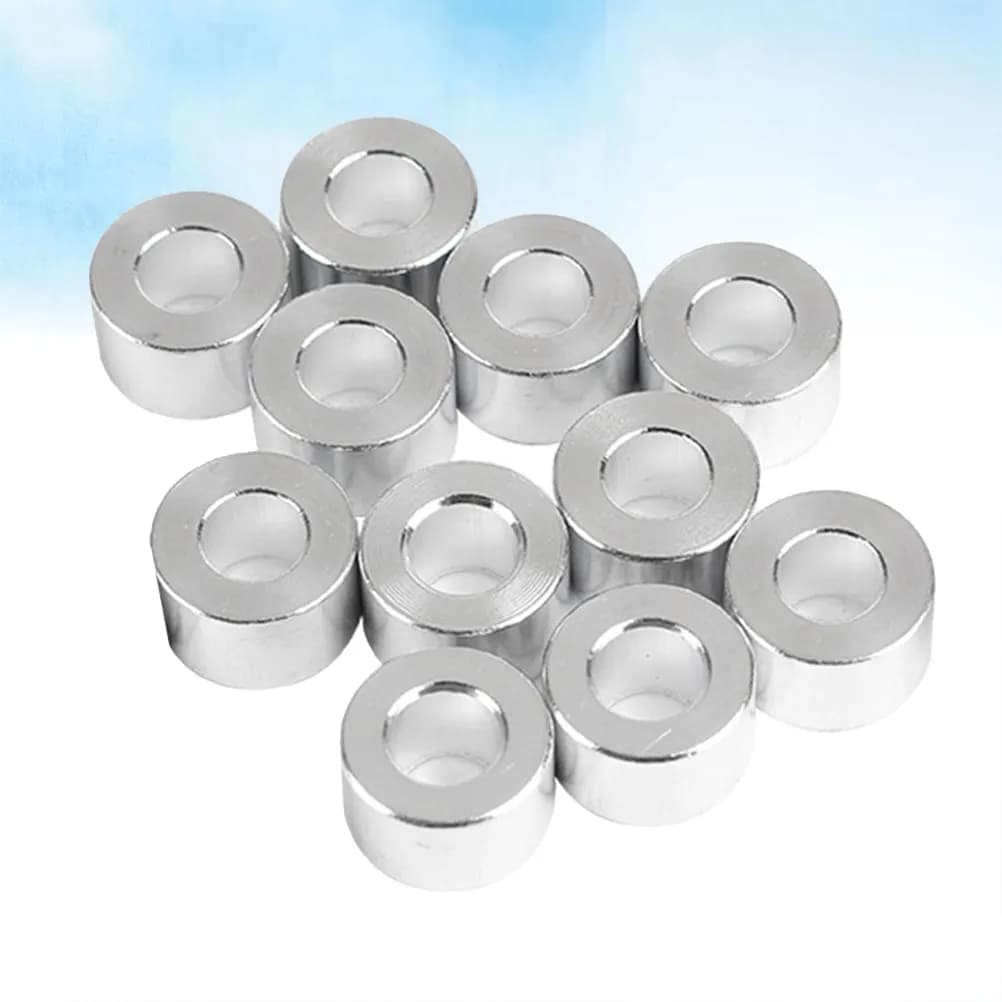 10pcs Stainless Steel Flat Washers Bushings 6Mm Non-Magnetic Spacers For 3D Printer Cnc Machine Aluminum Gasket Hardware