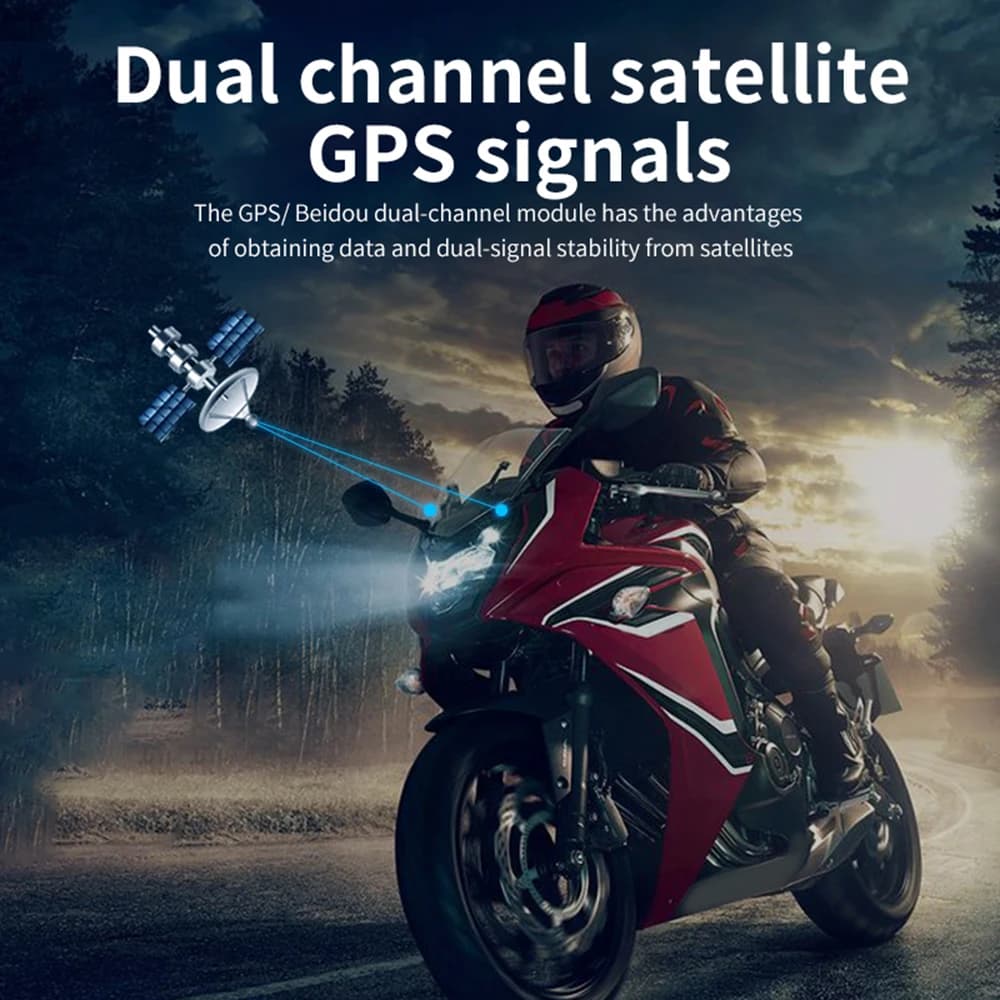 Motorbike HUD F3 GPS Head Up LCD display waterproof digital speedometer electronic intelligent system Inclinemeter slope meter