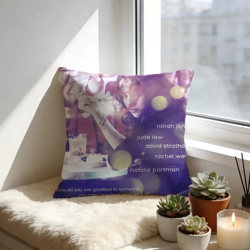 My Blueberry Nights cushion cover, soft velvet cushion, warm and cosy for sofa and bed