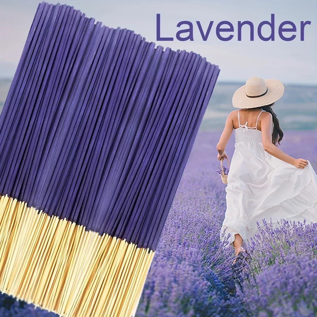 Bastoncini di legno per aromaterapia alla lavanda, 8,66 pollici, decorazione domestica, atmosfera di hotel e spa, scelta perfetta per regali natalizi