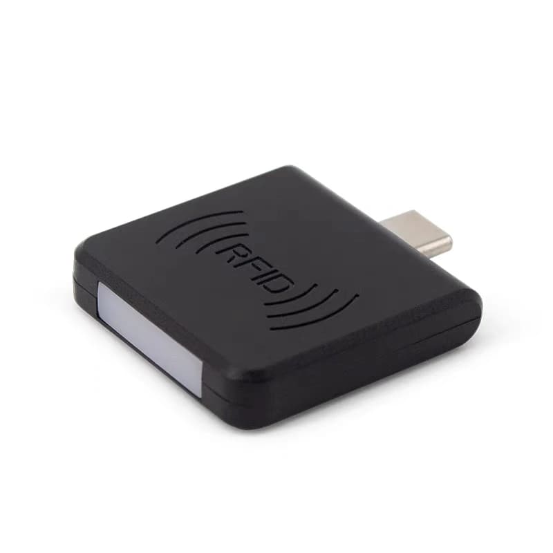 Lettore NFC universale di tipo C per telefono Android Lettore di schede IC 13,56 MHz ISO14443A