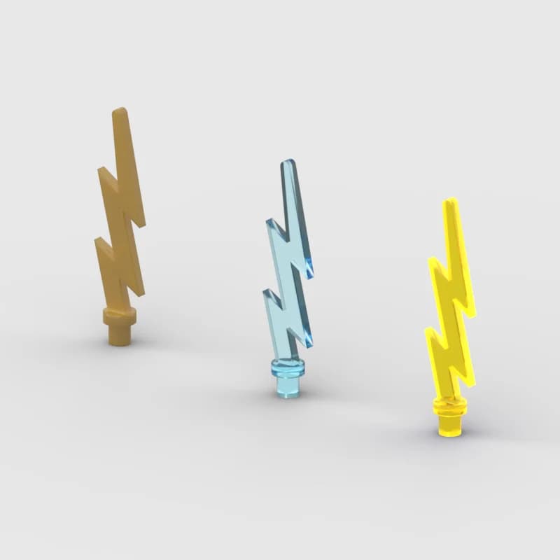 *Electric Bolt* 1508 20 pcs DIY enlighten block brick part No. 27256 Compatible With Other Assembles Particles