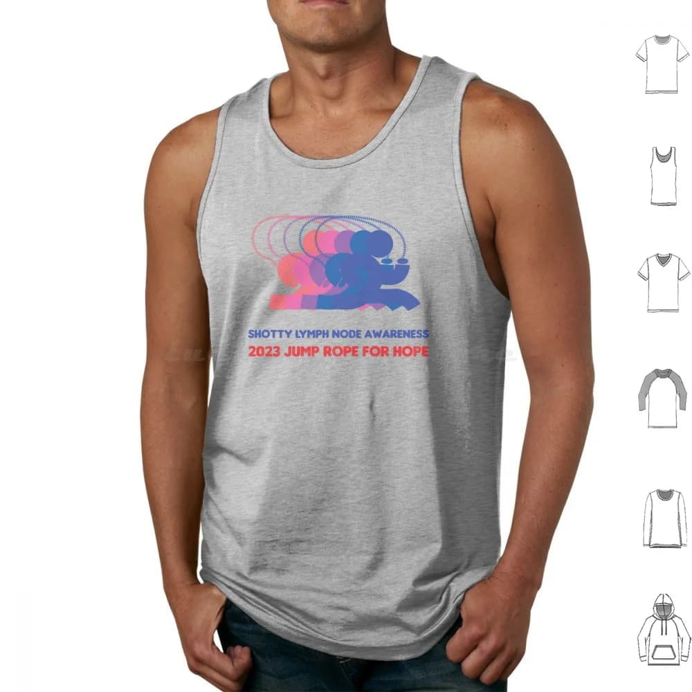 Shotty Lymph Node Awareness-Screw rope for hope Canotte Sleeveless vest Radiology Infectious diseases Medicine Therapist Nursing