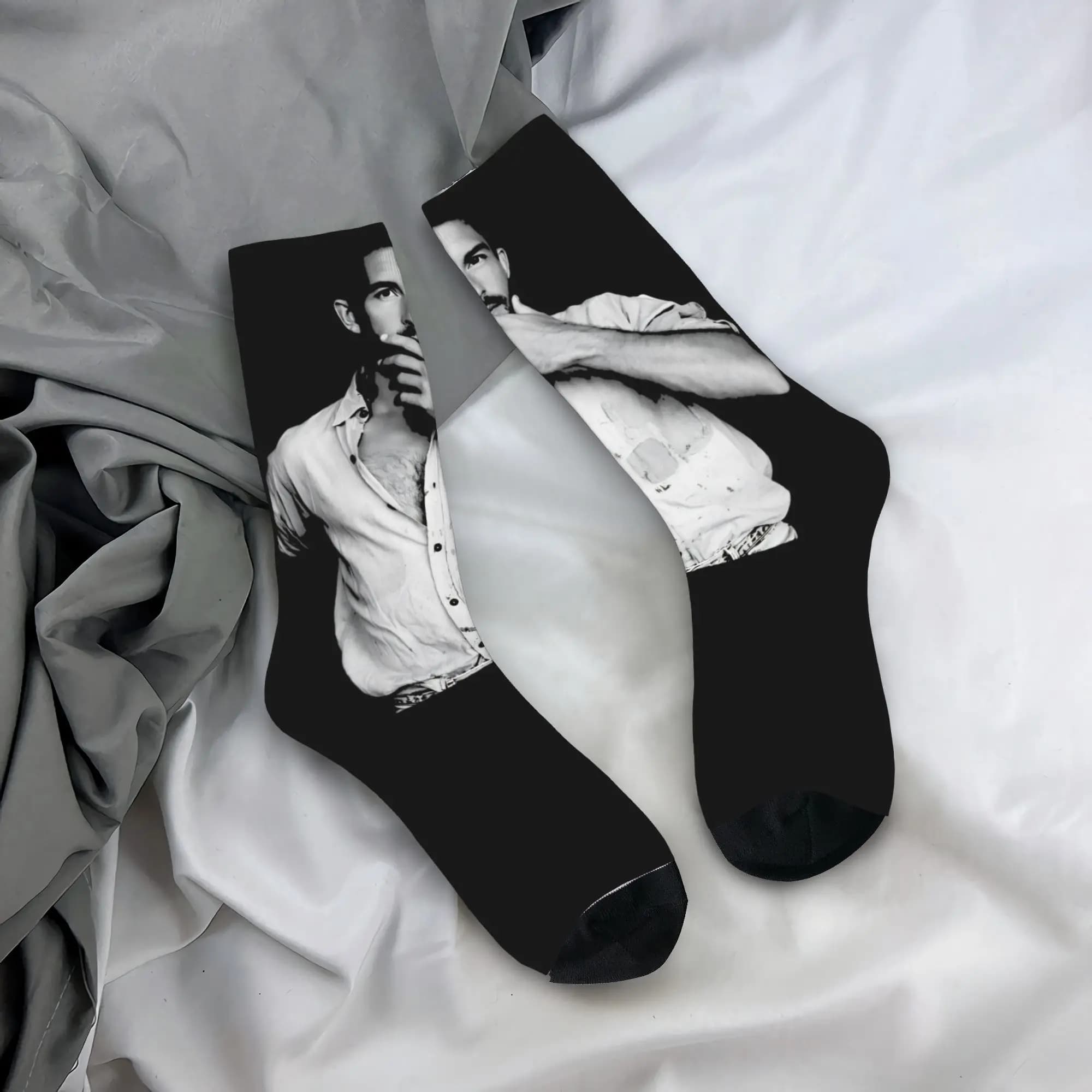 Calzini Jonathan Bailey Calze invernali Moda Donna Uomo Calzini morbidi caldi Modello Calzini antiscivolo da arrampicata